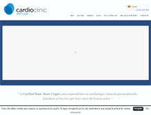 Tablet Screenshot of cardiosantcugat.com